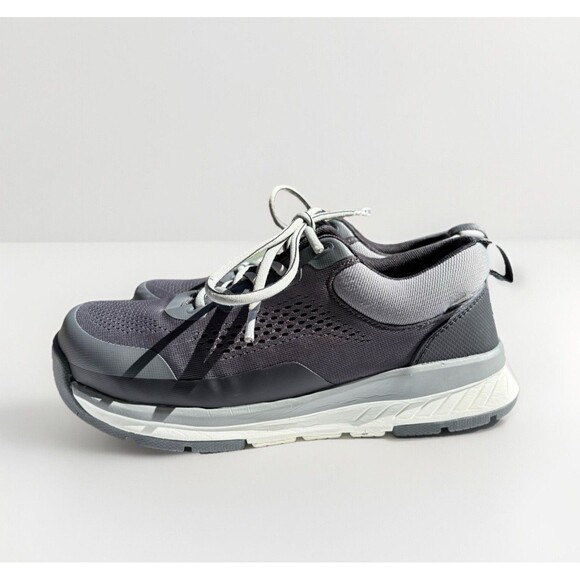 BOGS Sandstone Knit Low Composite Safety Toe Black Gray Shoes Women’s Size 7.5 - Picture 7 of 12
